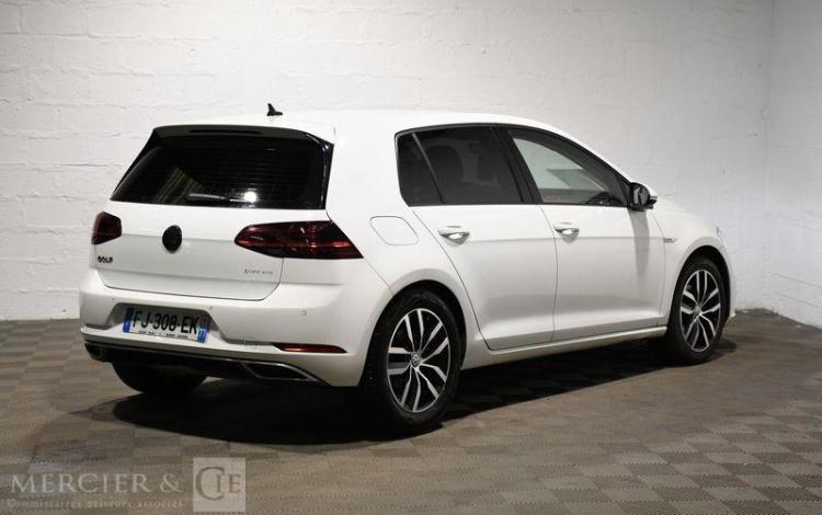 VOLKSWAGEN GOLF VII 1.5 TSI 130ch BLUEMOTION CARAT DSG BLANC FJ-308-EK