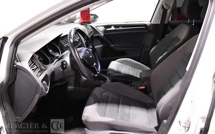 VOLKSWAGEN GOLF VII 1.5 TSI 130ch BLUEMOTION CARAT DSG BLANC FJ-308-EK