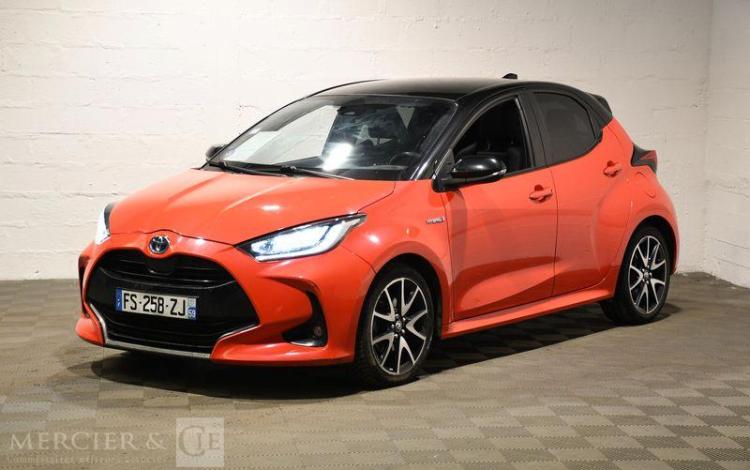 TOYOTA YARIS 1.5 114ch MHEV PREMIERE BVA ROUGE FS-258-ZJ