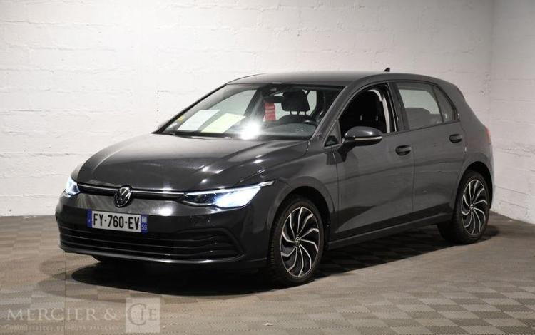 VOLKSWAGEN GOLF 8 2.0 TDI 115ch LIFE 1ST GRIS FY-760-EV