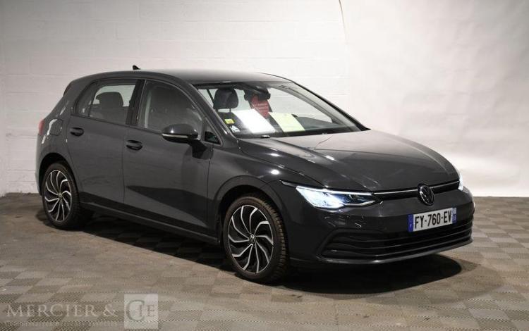 VOLKSWAGEN GOLF 8 2.0 TDI 115ch LIFE 1ST GRIS FY-760-EV
