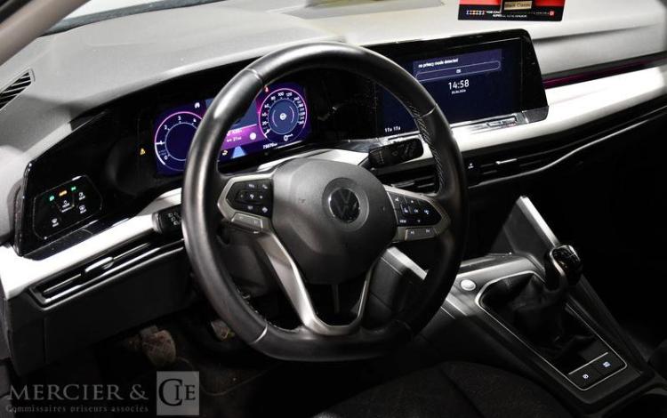 VOLKSWAGEN GOLF 8 2.0 TDI 115ch LIFE 1ST GRIS FY-760-EV