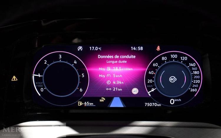 VOLKSWAGEN GOLF 8 2.0 TDI 115ch LIFE 1ST GRIS FY-760-EV
