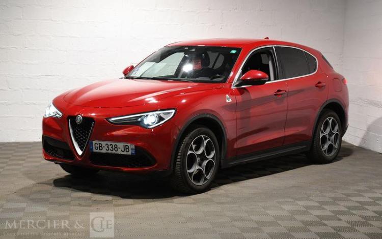ALFAROMEO STELVIO 2.0 T 280CH LUSSO Q4 BVA ROUGE GB-338-JB