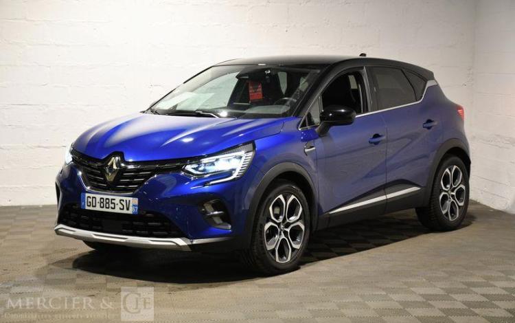 RENAULT CAPTUR 1.6 E-TECH 145ch MHEV INTENS BVA BLEU GD-885-SV