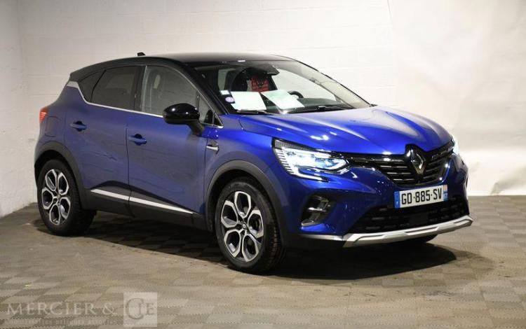 RENAULT CAPTUR 1.6 E-TECH 145ch MHEV INTENS BVA BLEU GD-885-SV