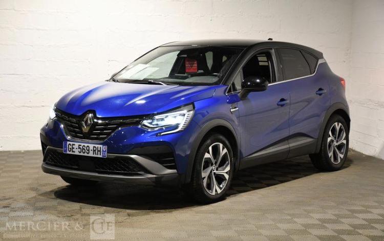 RENAULT CAPTUR 1.6 E-TECH 145ch MHEV RS LINE BVA BLEU GE-569-RH