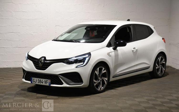 RENAULT CLIO V 1.6 E-TECH 145ch MHEV RS LINE BVA BLANC GJ-384-VF