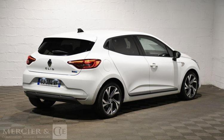 RENAULT CLIO V 1.6 E-TECH 145ch MHEV RS LINE BVA BLANC GJ-384-VF