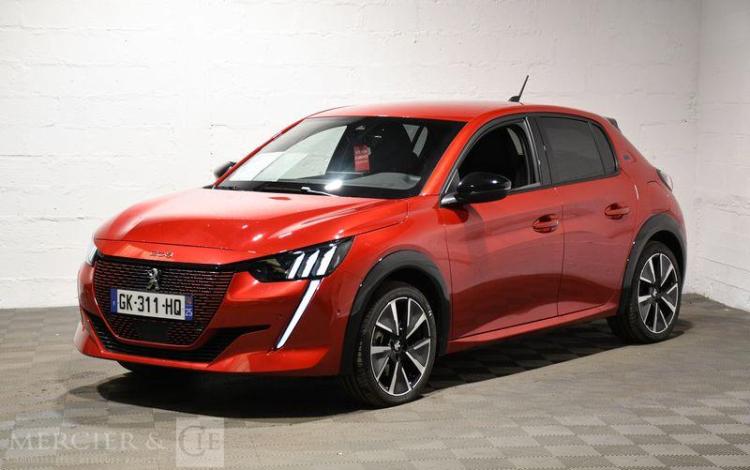 PEUGEOT e-208 135ch 50KWH GT ROUGE GK-311-HQ