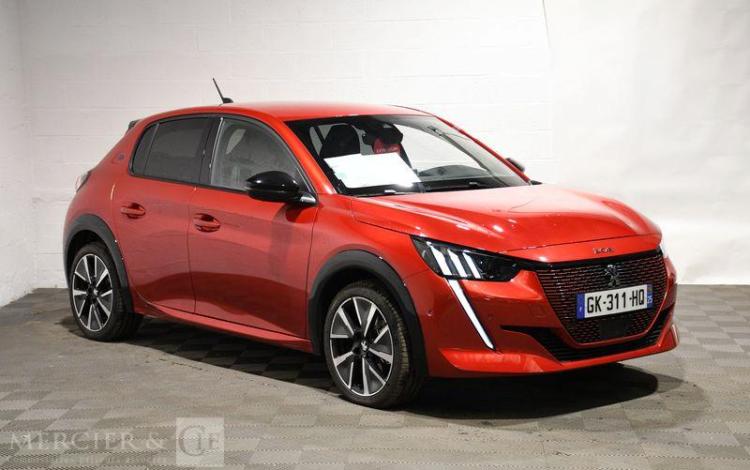 PEUGEOT e-208 135ch 50KWH GT ROUGE GK-311-HQ
