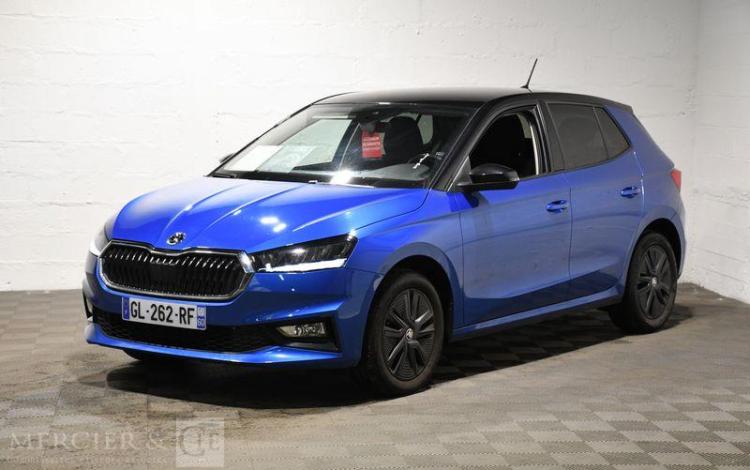 SKODA FABIA 1.0 TSI 110ch AMBITION DSG BLEU GL-262-RF