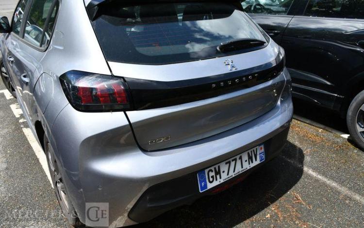 PEUGEOT 208 ACTIVE PACK BLUEHDI 100 S&S vente à pro uniquement mention ve du 7/10/24 GRIS GM-771-NV