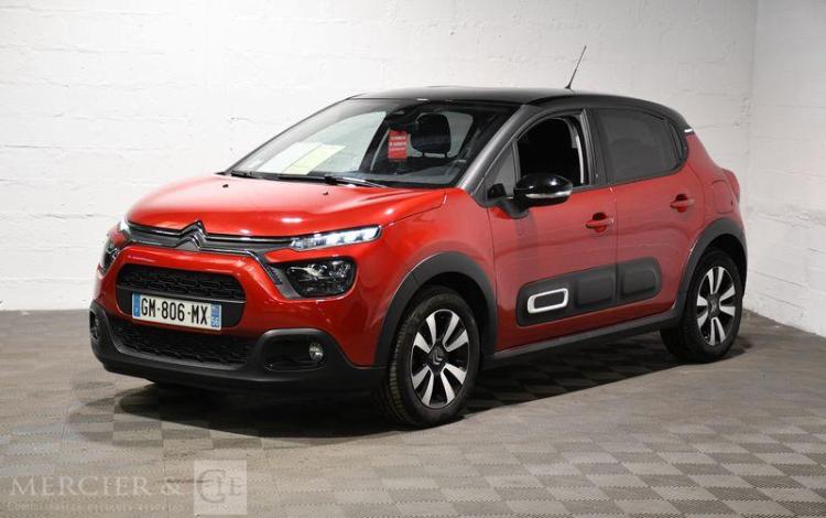 CITROEN C3 1.2 PURETECH 80ch SHINE ROUGE GM-806-MX