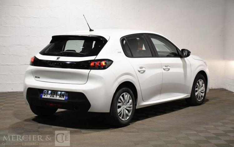 PEUGEOT 208 1.2 PURETECH 75ch LIKE BLANC GT-521-AN