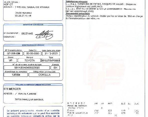 TOYOTA COROLLA 1.8 140ch MHEV DYNAMIC BUSINESS BVA BLANC GT-988-EM