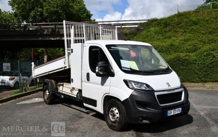 PEUGEOT BOXER BENNE + COFFRE BLANC GV-177-FV