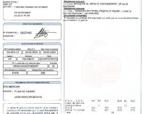 PEUGEOT e-208 STYLE GRIS GV-403-LB